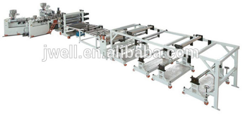 JWELL - extrusion machine for pp+caco3