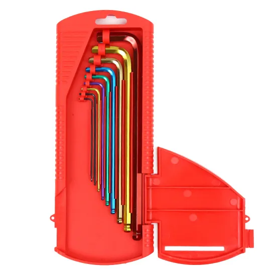 Industrial Grade 9-Piece Extra Long Arm Electrophoresis Torx Key Set