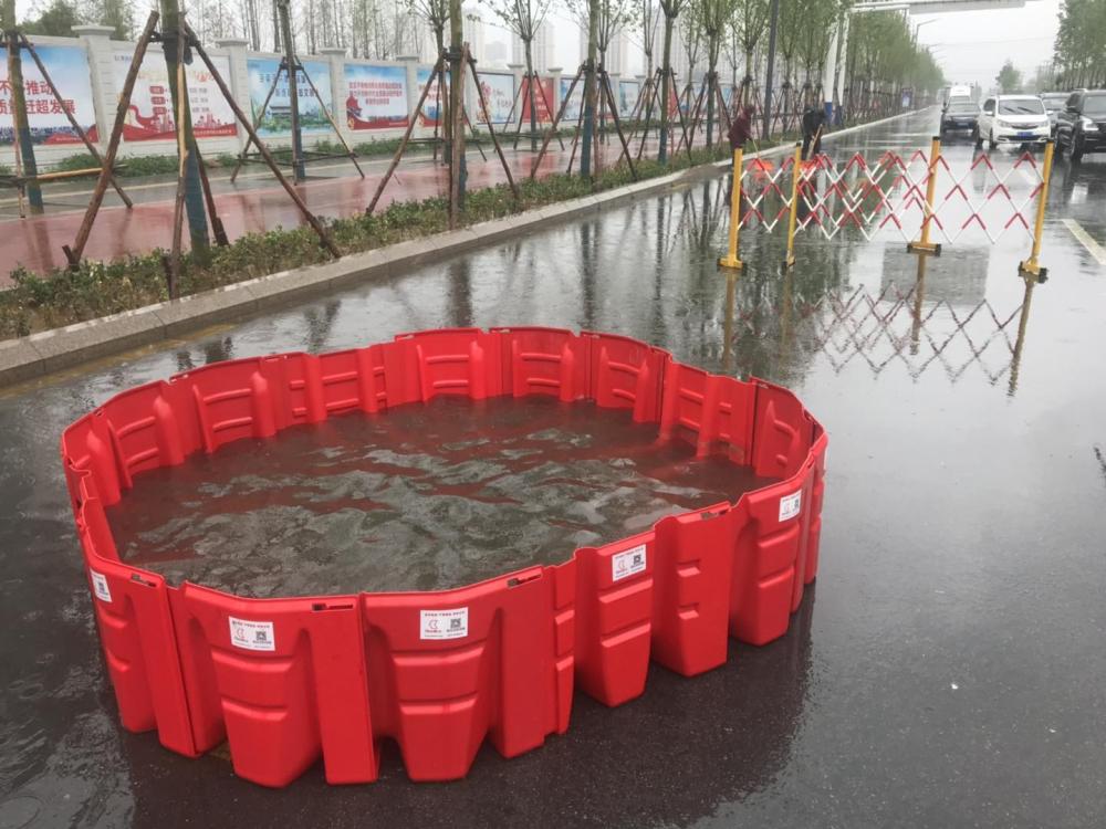 fire safety resue flood barrier temporary water tank