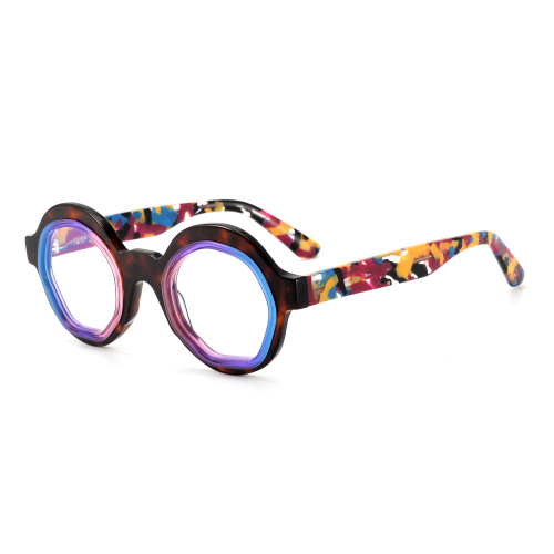 Round Lamination Acetate Glasses