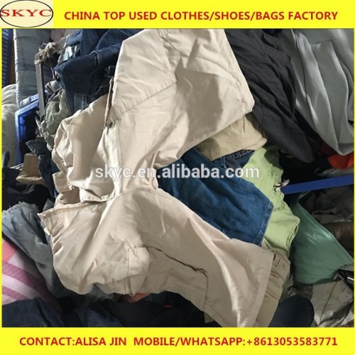 African used clothing items men shorts pants, shirts, boxer,used clothes in bales price