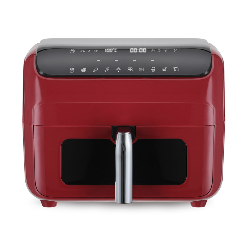 8-9L New Big Basket Big Pot Touch Screen Visual Drawer Air Fryer