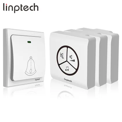 Linptech G1 round doorbell switch led push button