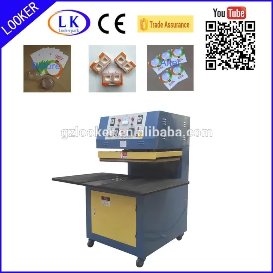 Plastic bubble packaging machine