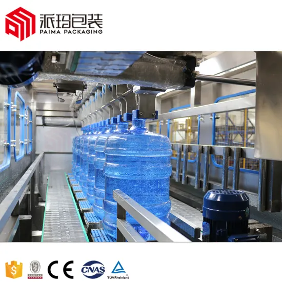 5 Gallon Water Barrel Filling Machine Production Plant Equipment