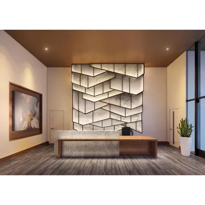 High-Quality Modern Luxury Reception Desks for Hotels - Foshan Manufacturer