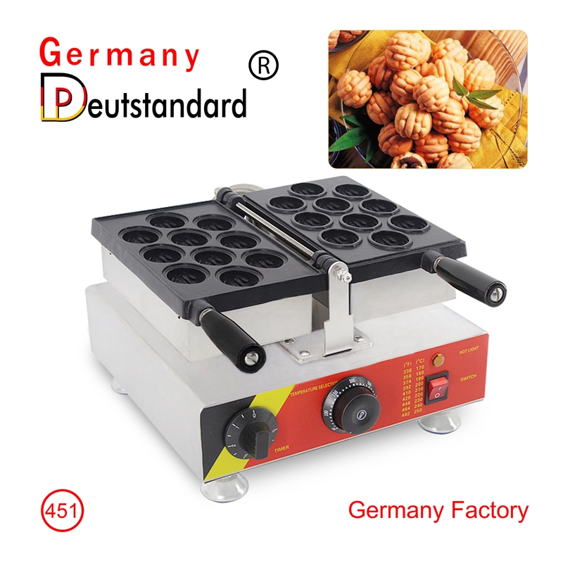 Walnusswaffelmaschine Handelsherstellermaschine