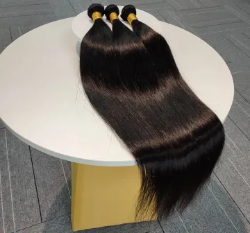 Unprocessed Virgin Brazilian Hair, 100 Human Hair Extension , Virgin Cuticle Aligned Brazilian Hair Bundles