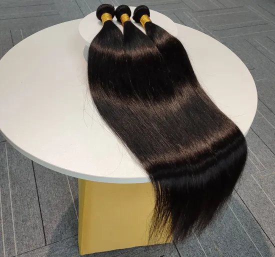 Unprocessed Virgin Brazilian Hair, 100 Human Hair Extension , Virgin Cuticle Aligned Brazilian Hair Bundles
