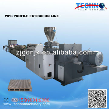 WPC Profile Extrusion Production Line