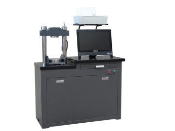 Microcomputer control cement pressure testing machine