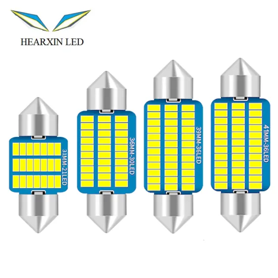 Car Festoon C5W 3014 LED Chip Bulb 12V 5W - Super White Interior Dome Reading Light