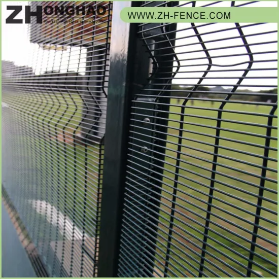 Strong High Security Hot Dipped Galvanized 358 Coated Anti-climbing Fence