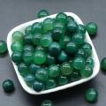 Green Agate 8 mm Boules de pierre Décoration de la maison Perles de cristal rondes