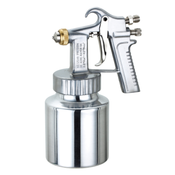 MGQ500 1.3MM Nozzle Low Pressure Spray Gun with Suction Feed Pod for Mini Air Compressor