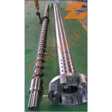 Screw and Barrel for Plastic Recycling Machinery