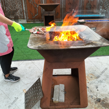 Holzkohlefeuer Tisch Langlebiger Grill Grill