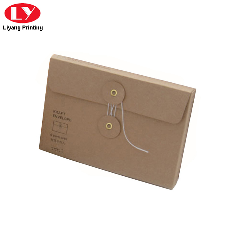 Envelope With Round Button