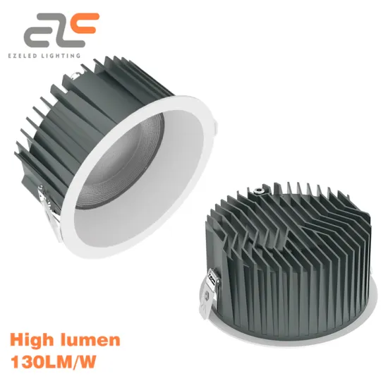 90Ra Anti-Glare Aluminum COB LED Downlight for Hotels, Offices, Restaurants, and Homes
