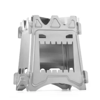 Lightweight Portable Backpacking Folding Wood Stove Outdoor Hiking Camping Cookware Set