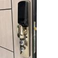 Σύγχρονη έξυπνη κλειδαριά μέταλλο μεγάλο άξονα μπροστινή πόρτα