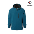 Wasserdichte Herren-Softshell-Kapuzenjacke