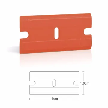 Multifunktionsrengöring och detaljverktygsuppsättning: Razor Blade, Glass Scraper, Carbon Fiber Wrapping Tool och Vinyl Car Sticker Squeegee