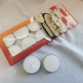Wholesale Paraffin Wax White Tealight Candles Customized