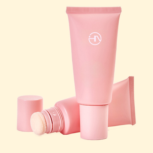 Tubo de crema BB vacío personalizado con aplicador de esponja