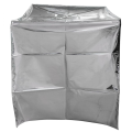 Moisture Proof Waterproof Silver Metallic Foil Pallet Cover