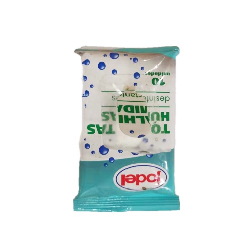 Lingettes humides nettoyantes antibactériennes en gros