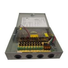 12v 10a 9 channel cctv power supply box