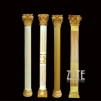Fine Workmanship marble roman pillars