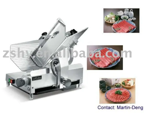 Semi-automatic Meat Slicer Machine with S/S Blade