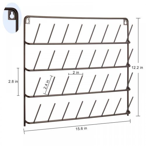 Wall Mounted Embroidery Spool Sewing Thread Holder