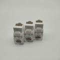 180 degree toolless Cat 6 Ethernet link connector