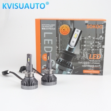 CQL Kvisuauto H7 H1 H11 9005 9006 50w 55w 110w 6000k Led headlight