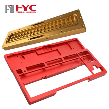 Caja de teclado electrónico de aluminio CNC personalizada 5 Aixs