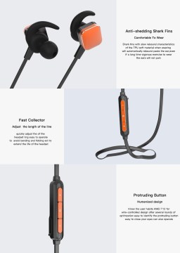 Cuffie Bluetooth V4.1 Wireless Sport