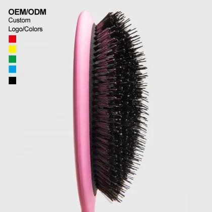Nylon Hair Extension Brush: Tangle-Free Salon Spa Solutions for Wet or Dry Hair
