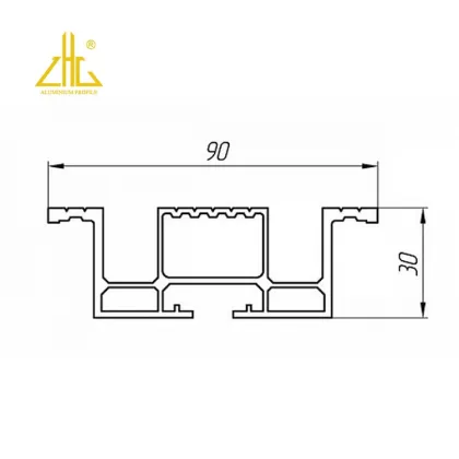 Customized Elevator Aluminum Profiles and Accessories