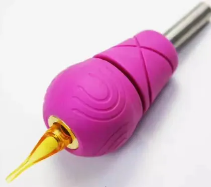 Golden Shark Rubber Tattoo Grip Tubes