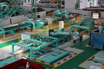 Steel coil de coiling flat Straightening Shearing Machine