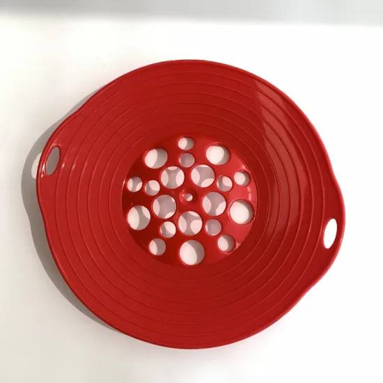 Korean Kitchen Silicone Anti-Spill Cover: Dustproof, High Temperature Resistant & Boil Stopper