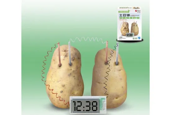 POTATO POWER CLOCK
