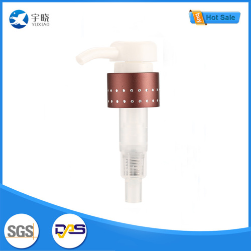 مضخة لوشن أنيقة مزينة بحجر الراين للعناية بالبشرة