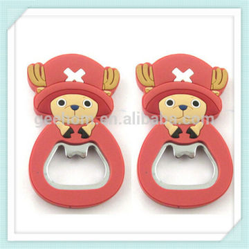pvc round bottle opener personalized rubber funny bottle opener for gifts 2015