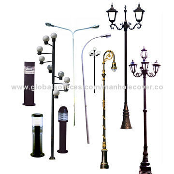 European Lighting Lamp with Cast Aluminum, for street and Garden