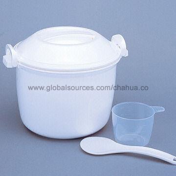 Plastic Microwave Rice Cooker, Made of PP, Used for Cooking Rice in Microwave
