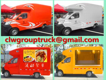 FOTON Small Gasoline Mobile Shop/Vending Cart